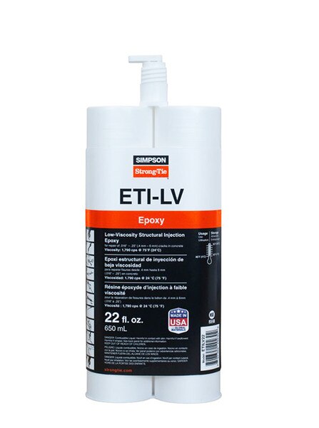 Img of Simpson ETI LV Epoxy Injection per 22 Ounce Unit